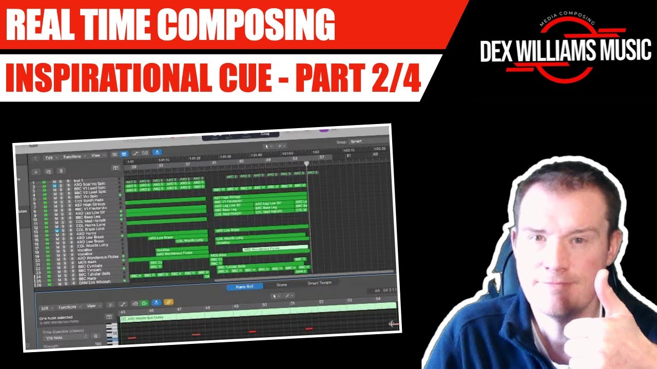Real time Composing - INSPIRATIONAL CUE - PART 2/4