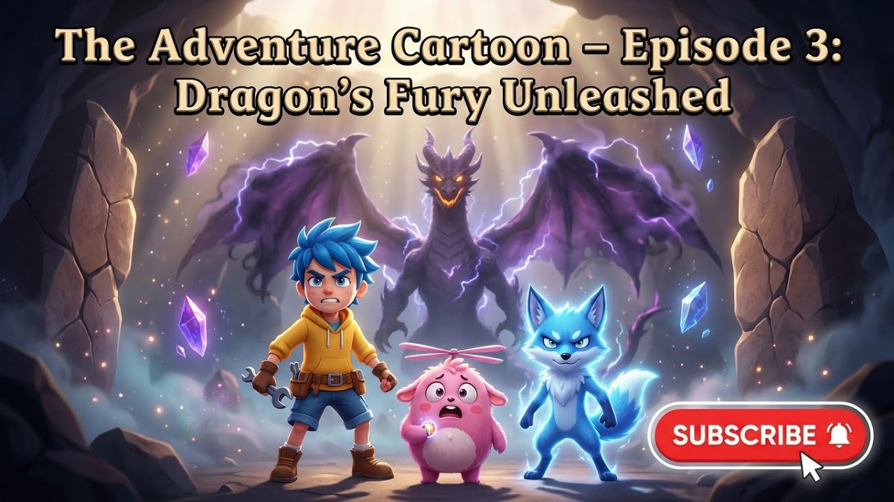 The Lost Crystal of Zafforia – Adventure Cartoon: Episode 3. 