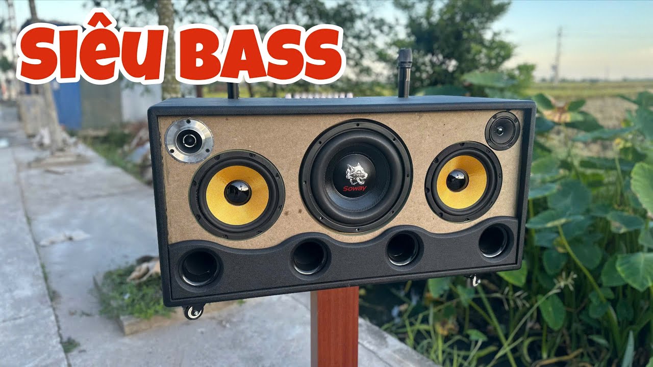 Tự Làm Loa Bluetooth Siêu Uy Lực Từ Combo Làm Loa Siêu Khổng Lồ Này | Thích Làm Loa