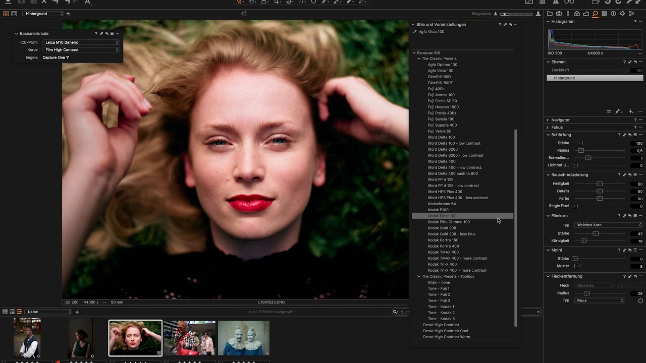 Classic Film Styles for Capture One - Wie sie funktionieren