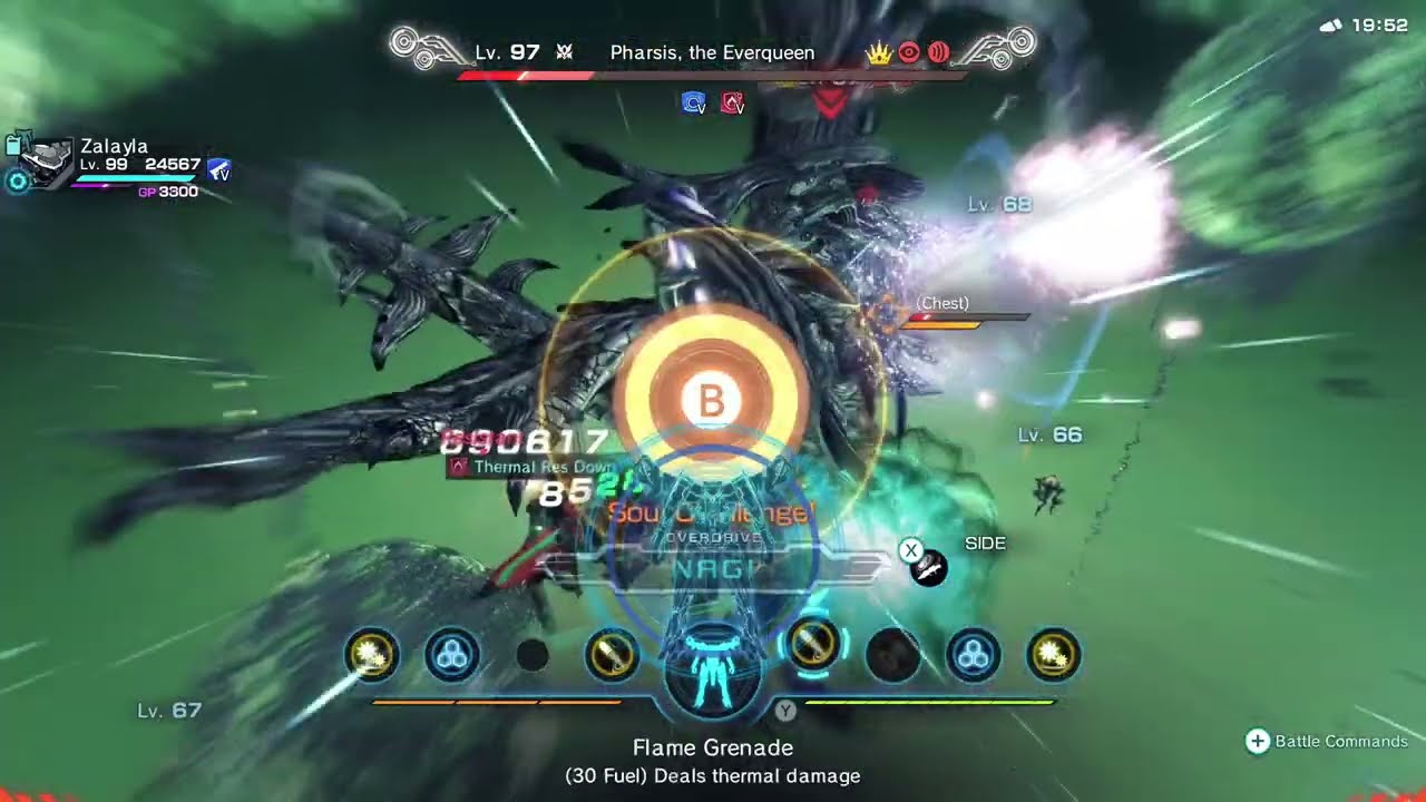 Xenoblade Chronicles X Definitive Edition: Thermal Lailah Megaflame-B vs Superbosses