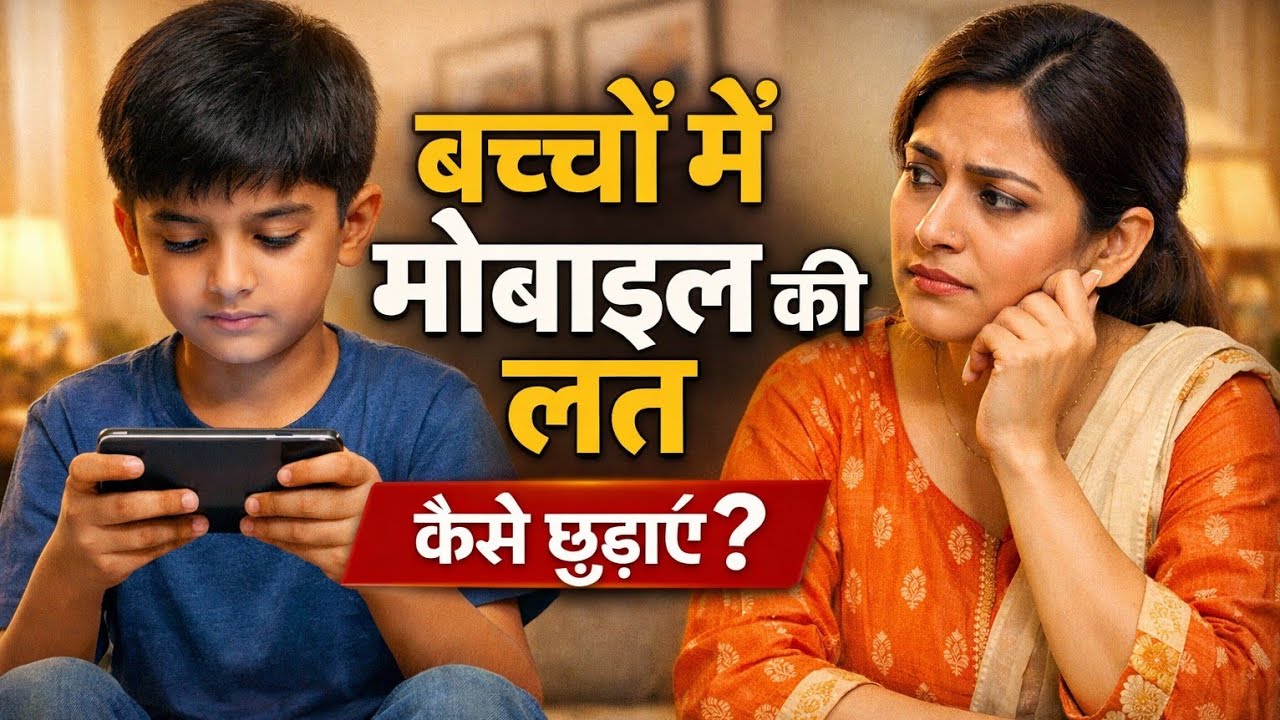 मोबाइल की आदत बच्चों में क्यों बढ़ रही है? | Parenting by Gunjan Mittal