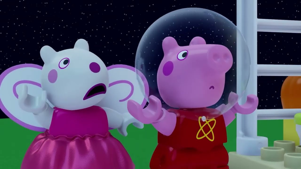 Christmas Trick or Treat 🎄 🐽 Peppa Pig LEGO DUPLO 🟠 HasTV Play