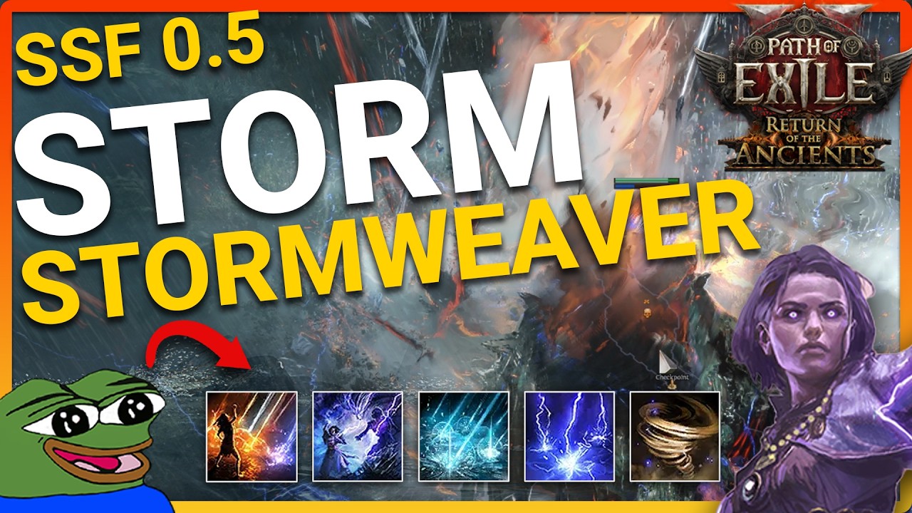 PoE 2 0.5 | STORM Stormweaver Build SSF Update | Path of Exile 2 Trial of The Ancestors