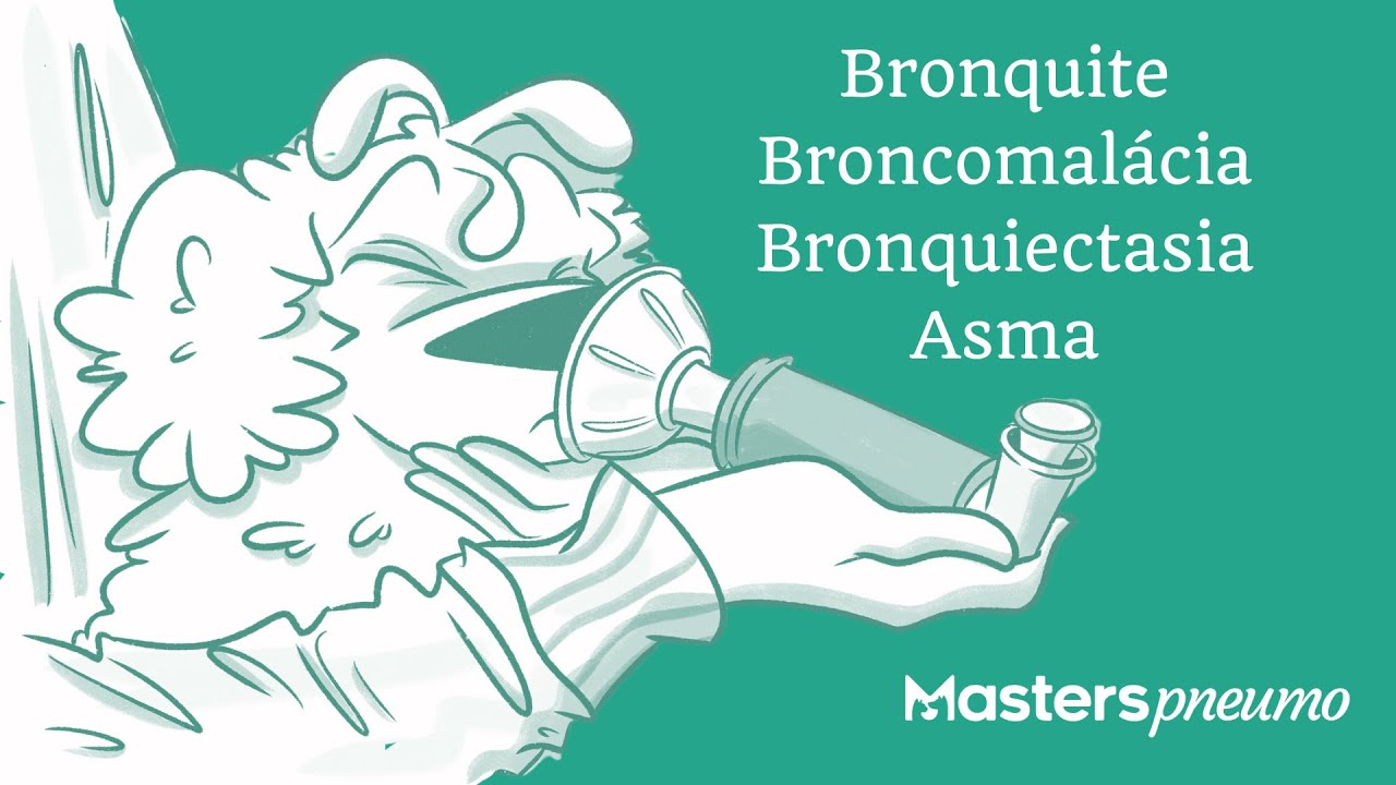 Asma, Bronquite , Broncomalácia e Bronquiectasia em cães e Gatos - O vídeo mais completo no Youtube