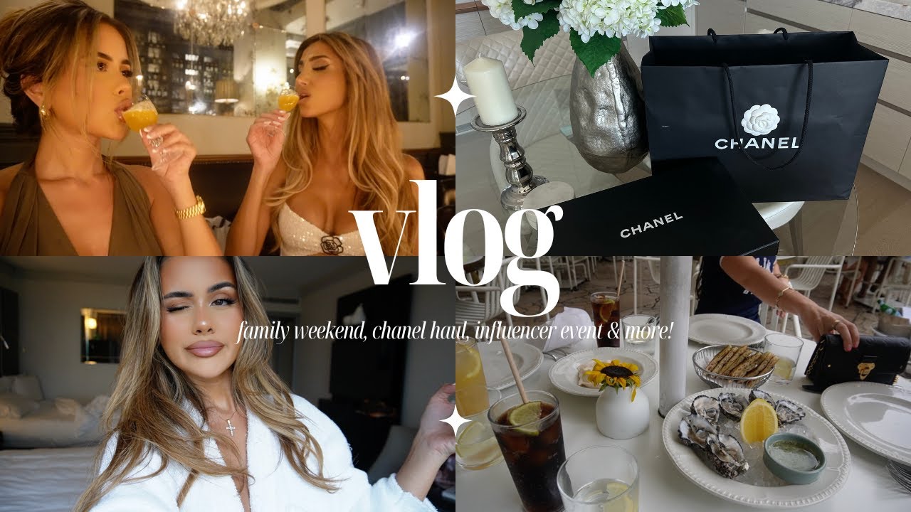 VLOG | Chanel Haul, семейные выходные, фирменный ужин в Сиднее, PR Rare Beauty и многое другое! ♡