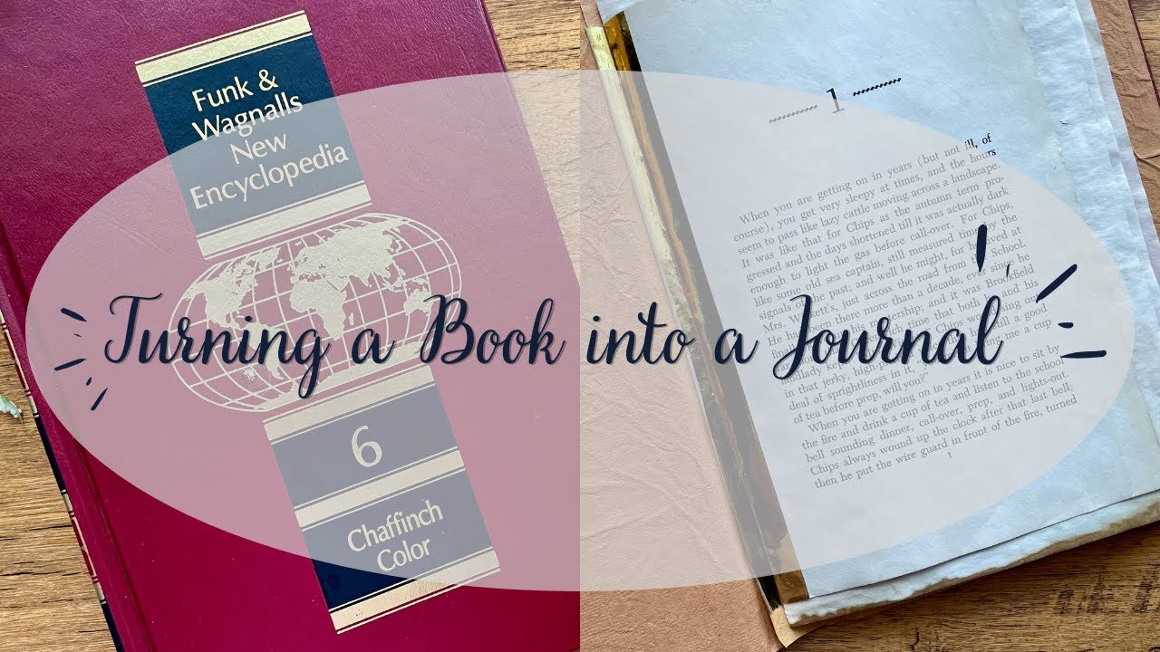 Turn and Old Book into a Junk Journal