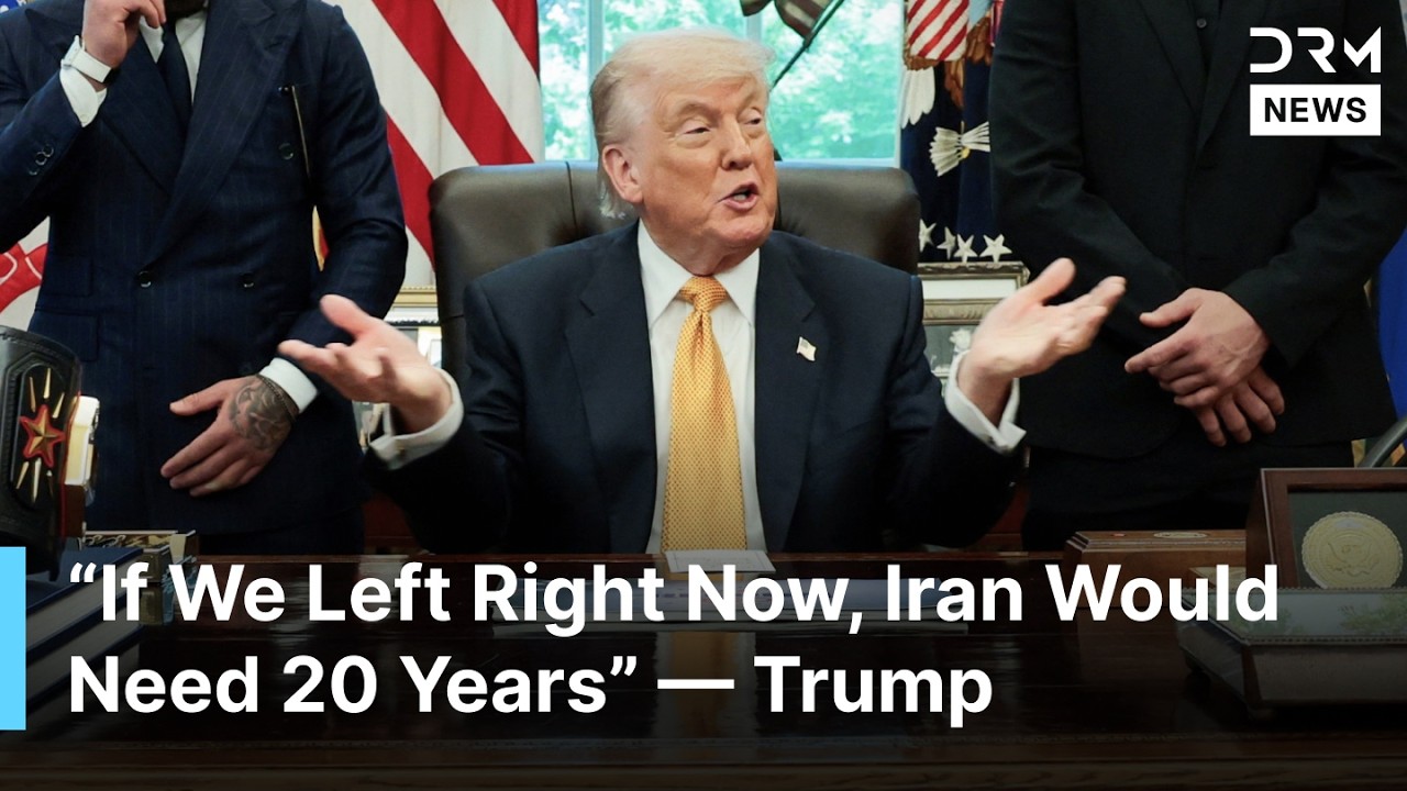 FULL Q&A &ndash; Trump Speaks on Latest Negotiations with Iran Over Nuclear, Pope Leo XIV | AC1N