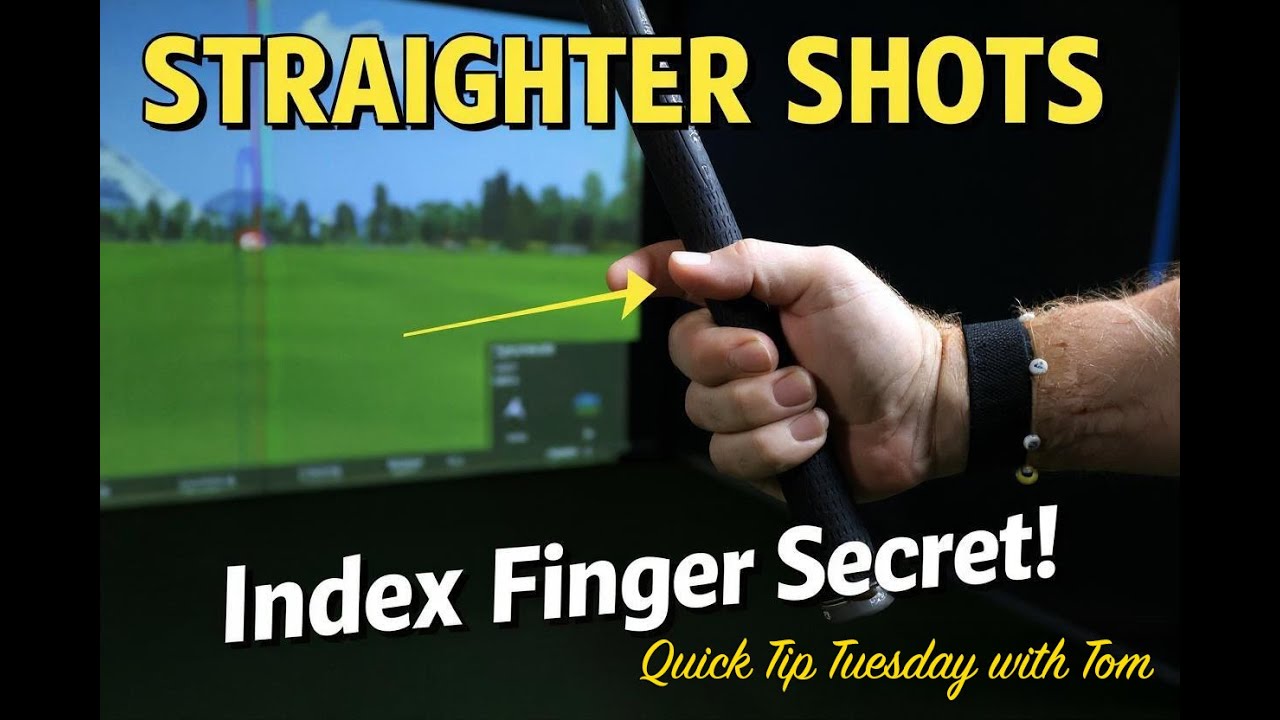The Index Finger Trick: Instantly Hit Straighter Golf Shots!