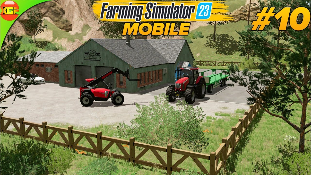New Buildings Unlocked! Spinnery and Tailor Shop  | Farming Simulator 23 Amberstone #10
