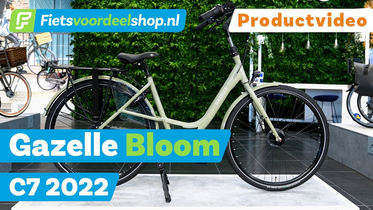 Gazelle Bloom C7 2022 - Fietsvoordeelshop.nl Productvideo
