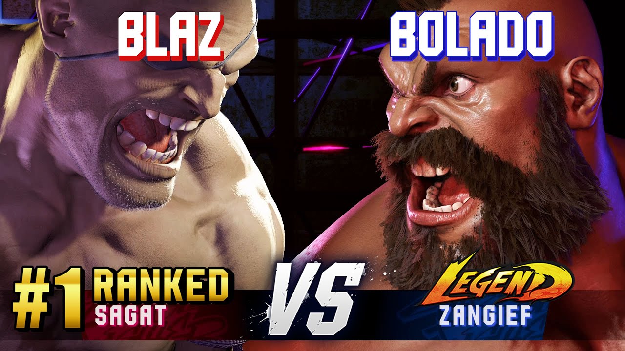 SF6 ▰ BLAZ (#1 Ranked Sagat) vs ZANGIEF BOLADO (Zangief) ▰ High Level Gameplay