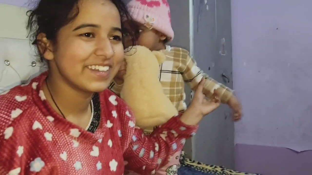 Duggu masi ke sath kaise Khelta hai#cutebaby #viralvideo 
