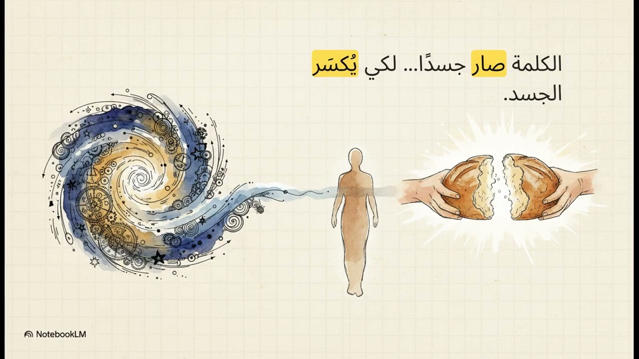 تجسد المسيح يو١:- الازلى الذى تجسد ليرفعنا 