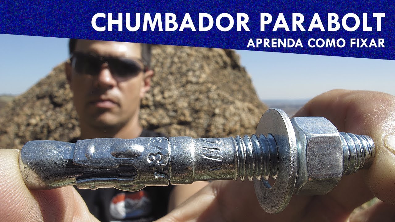 Técnicas Gerais - Aprenda a fixar um Parabolt (chumbador mecânico)