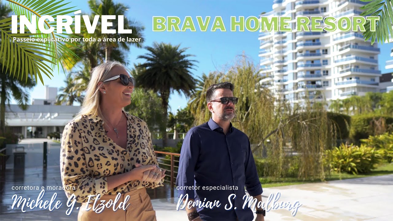 O Incrível Brava Home Resort, e seu lazer incomparável, o Maior do sul do País, com 36mil m²