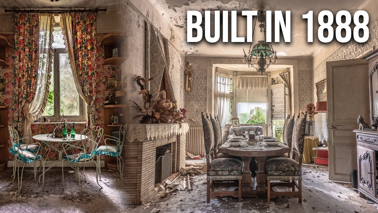 The impressive abandoned MANSION of Malediction in France - Built in 1888