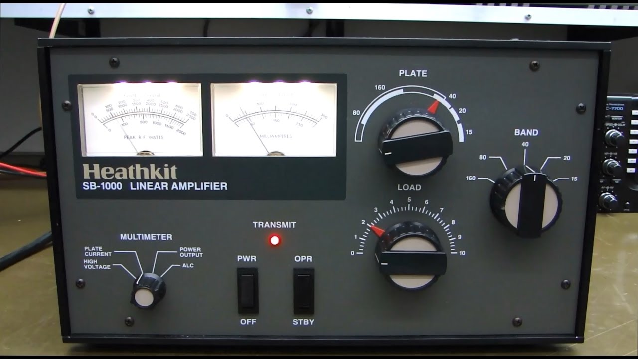 ALPHA TELECOM: AMPLIFICADOR LINEAR HEATHKIT SB-1000 MANUTENÇÃO, REVISÃO e ALINHAMENTO