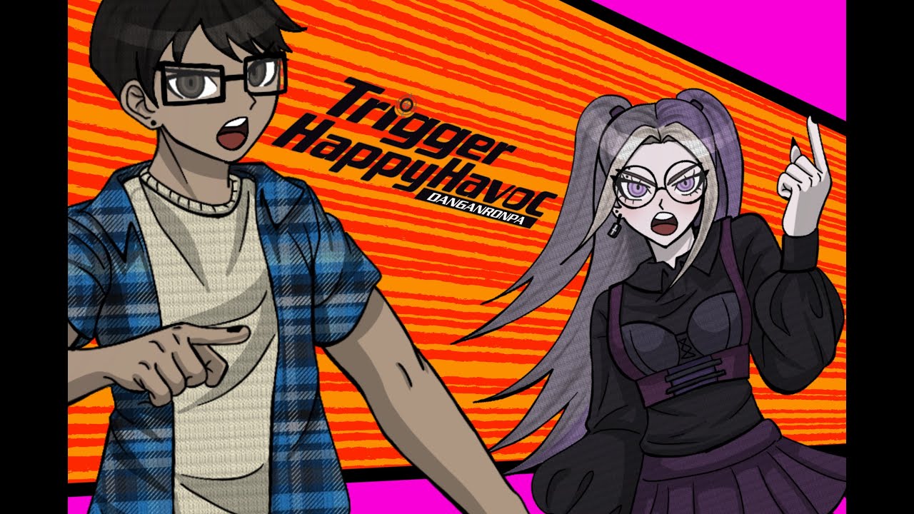 my friend’s never heard of danganronpa so i forced him to play it (first trial)