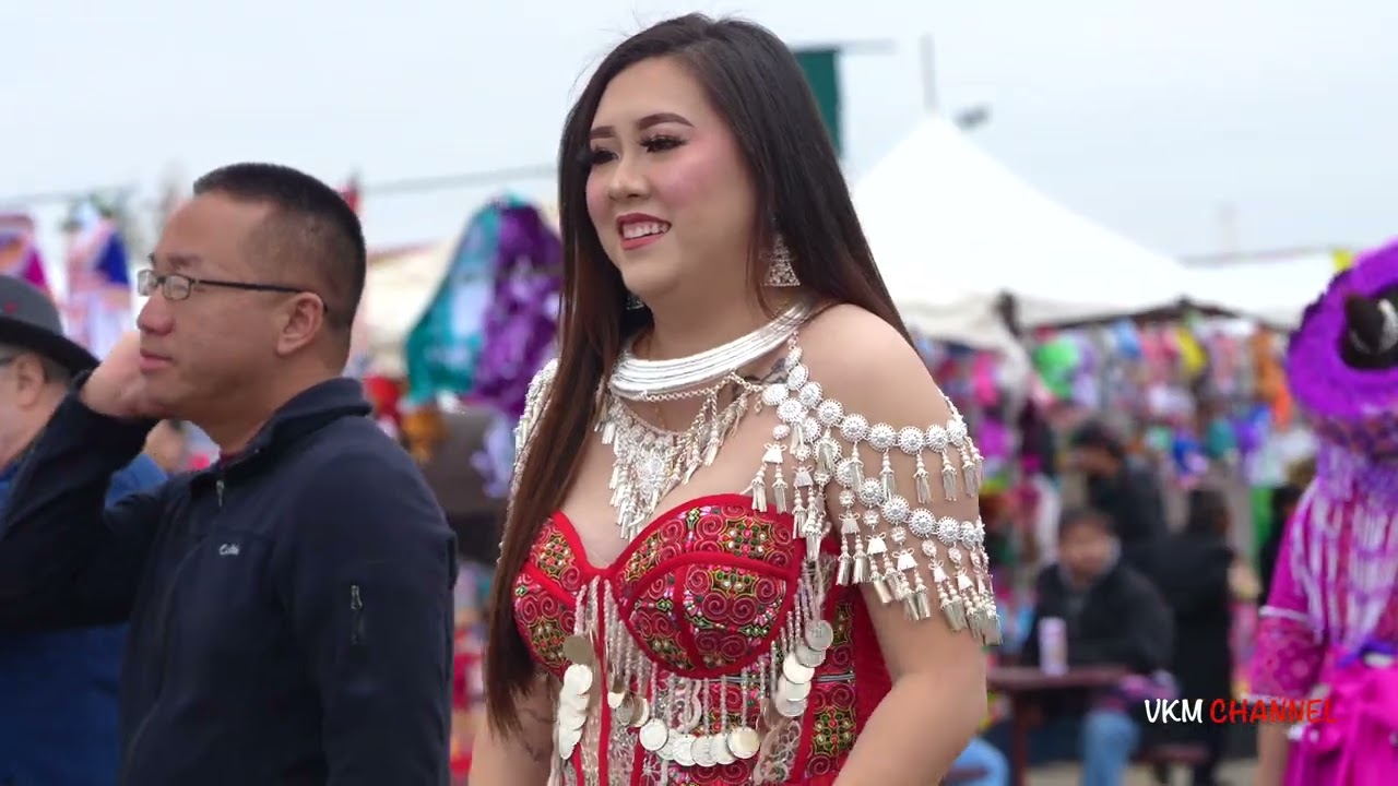Fresno Hmong New Year 2026 # Day 4 - เที่ยวงานปีไหม่ม้งและชมสาวม้งสวยๆที่เฟลล์โน,California.
