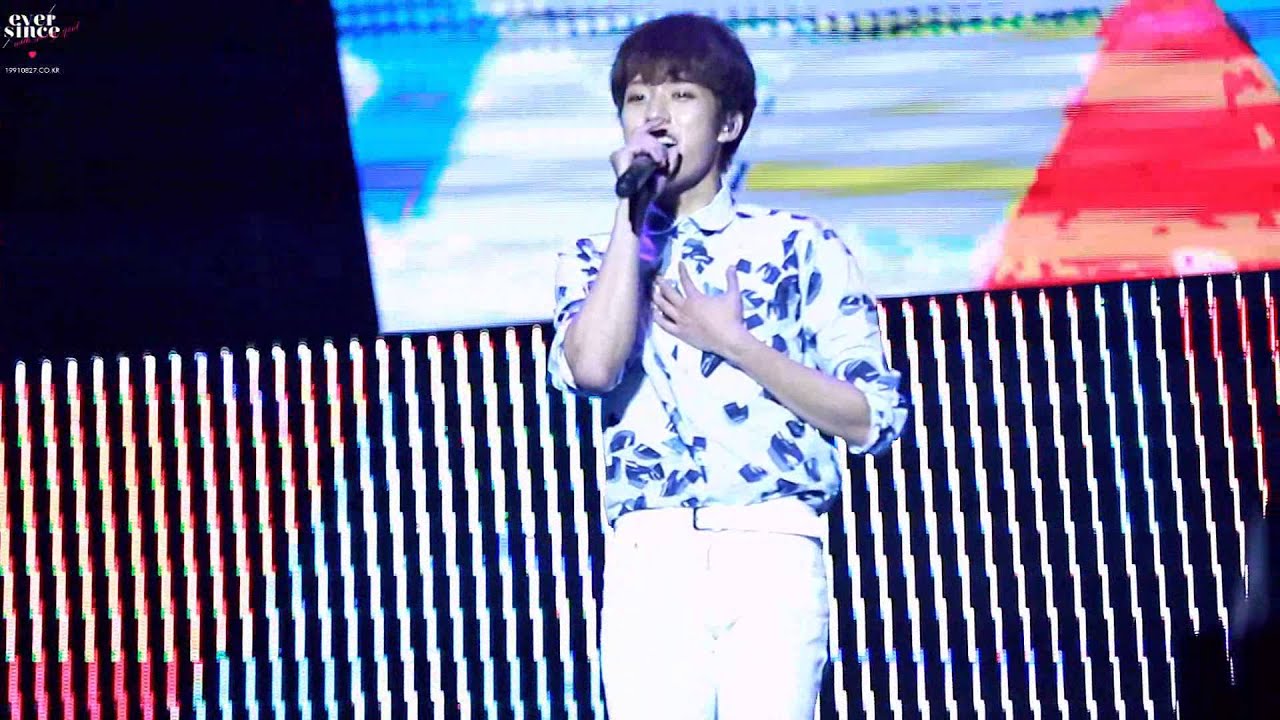 150930 INFINITE EFFECT in Nanjing - 가슴이뛴다+Mygirl (성열)