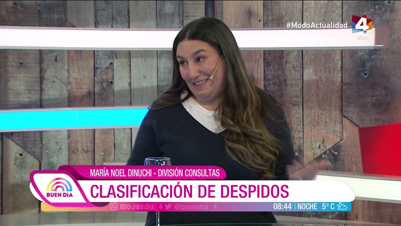 Buen Día - Clasificación de despidos