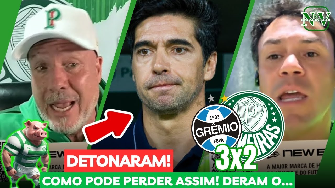 DETONARAM!⚠️ PAULO SERDAN E KLEBER GLADIADOR SOBRE DERROTA DO VERD&Atilde;O! GR&Ecirc;MIO 3X2 PALMEIRAS!