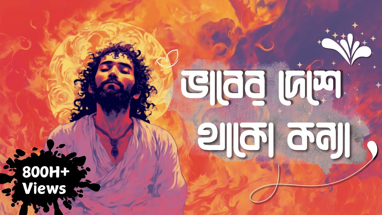 ভাবের দেশে থাকো কন্যা // Bhaber Deshe Thako Konna Song ।। Adhora Band