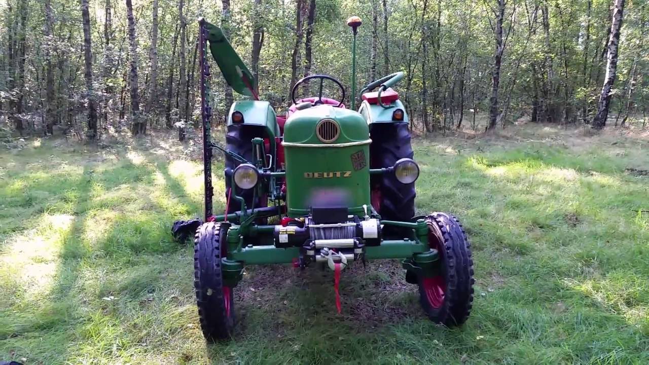 Deutz D30 s 🎬 🚜 🎥  Start-up & 360°
