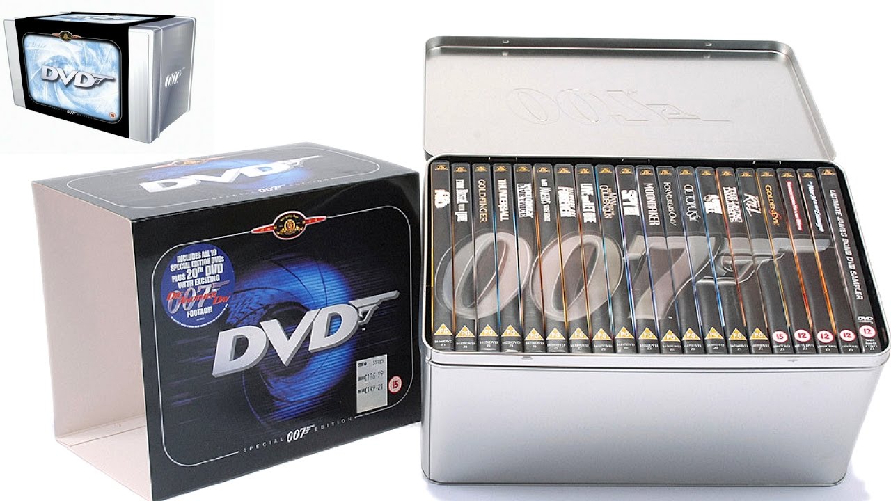 007 The James Bond Collection 20 Disc Box Set Review