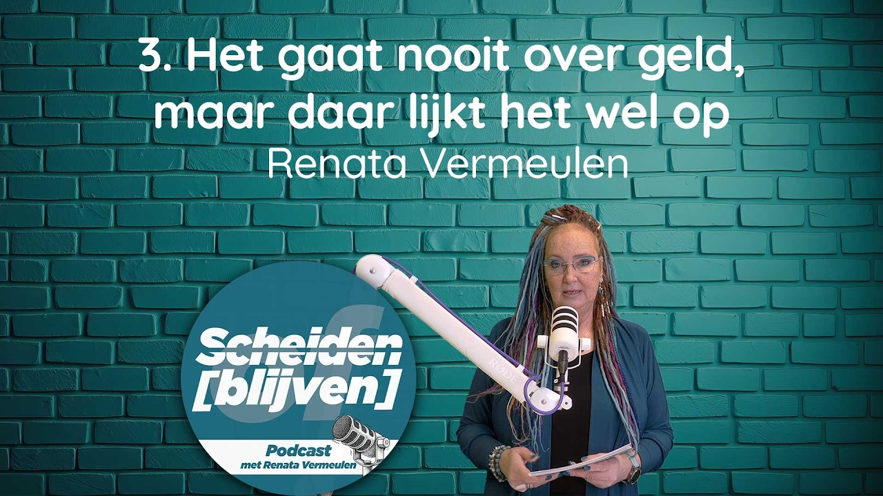 3. Het gaat nooit over geld (maar daar lijkt het wel op) - met Renata Vermeulen