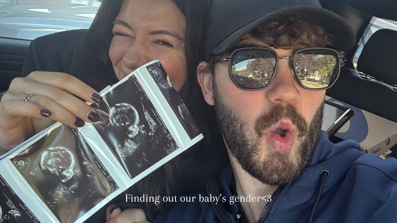 Seeing our baby for the first time & finding out the gender!!