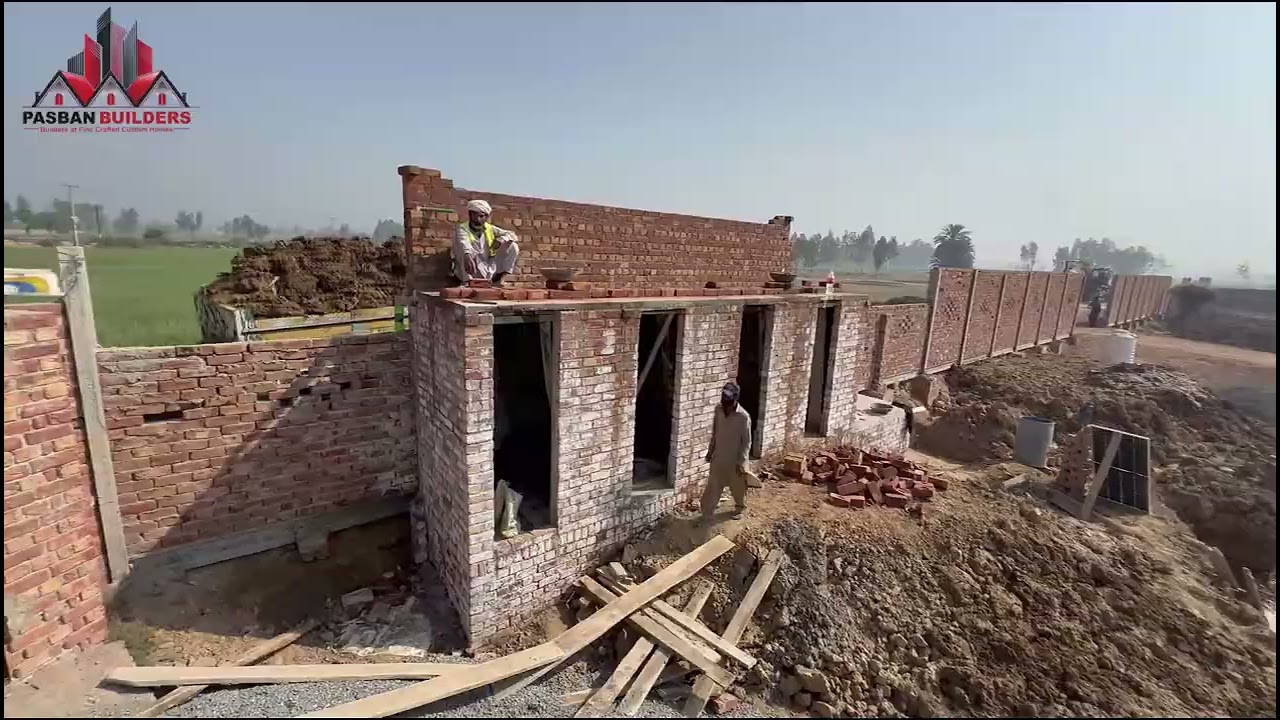 Masjid Construction Work in Kot Radha Kishan | Site Update | Pasban Builders