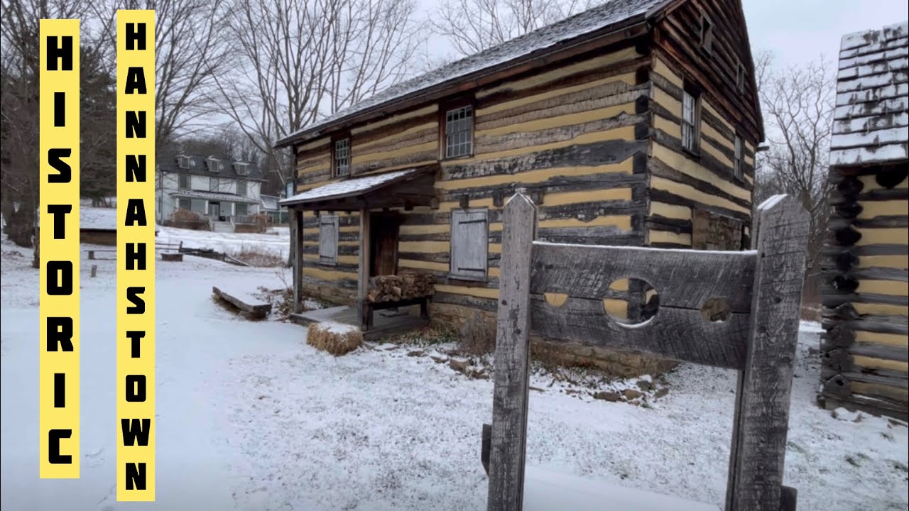 Historic Hannahstown | Exploration | PA - [National Site] [Snow]