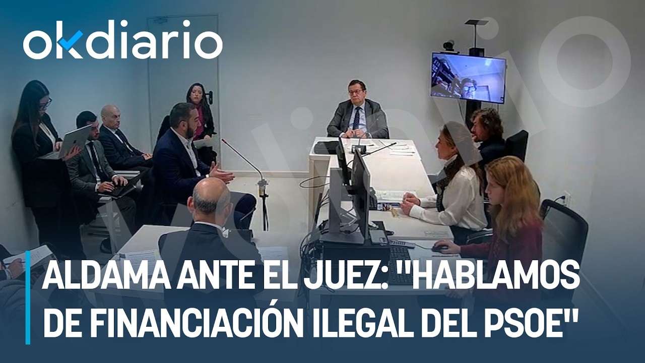 Aldama ante el juez: 