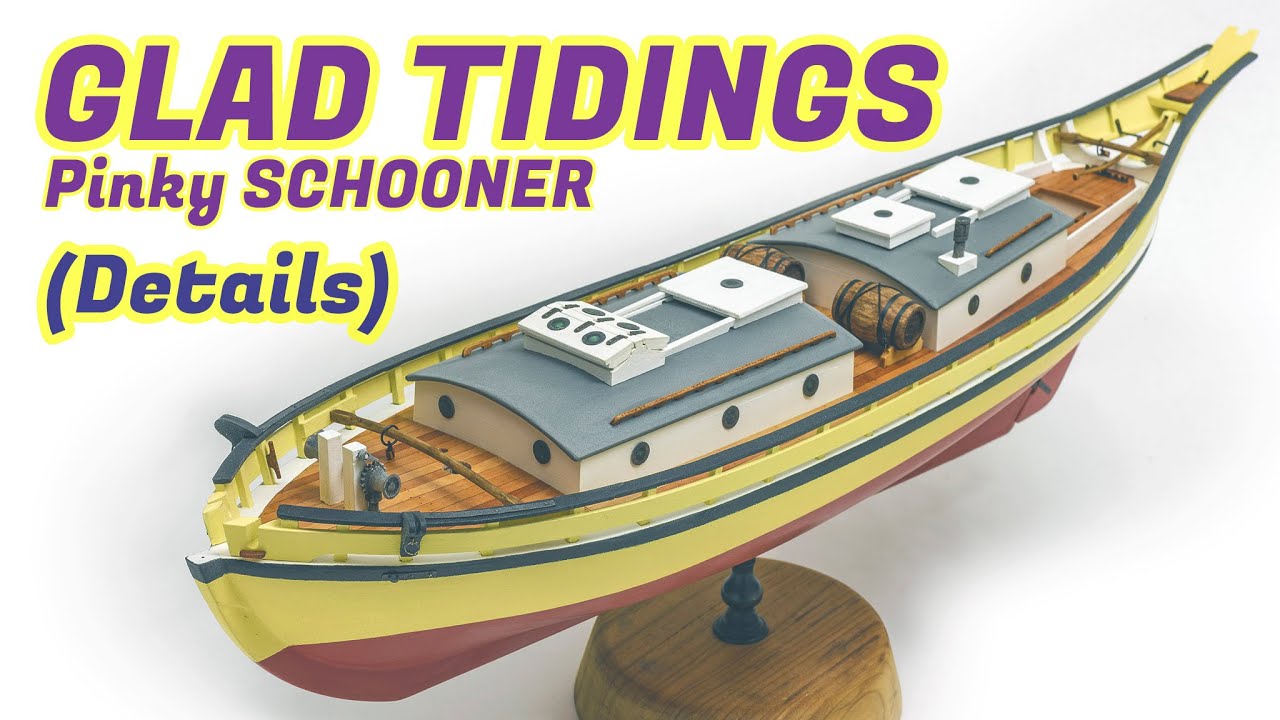 #05 Pinky schooner GLAD TIDINGS (1937) Model Shipways - [Details]