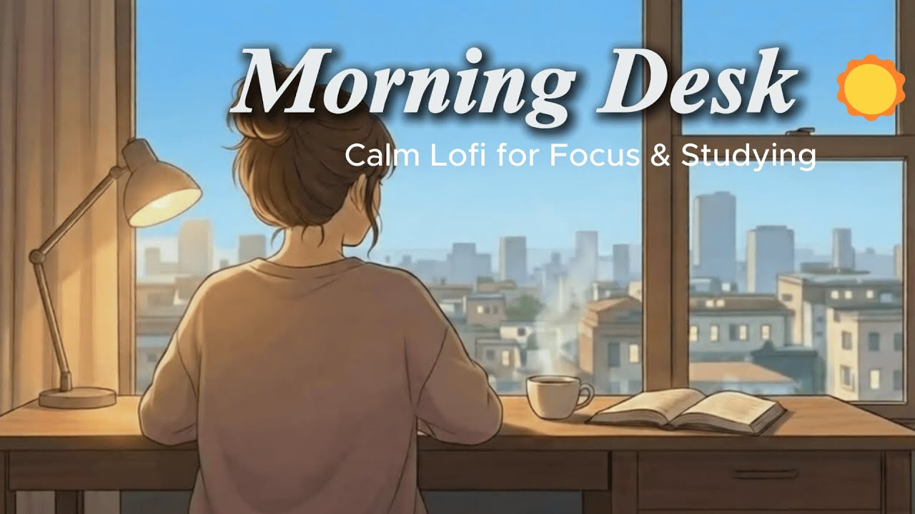 Morning Desk ☀️ Calm Lofi for Focus & Studying