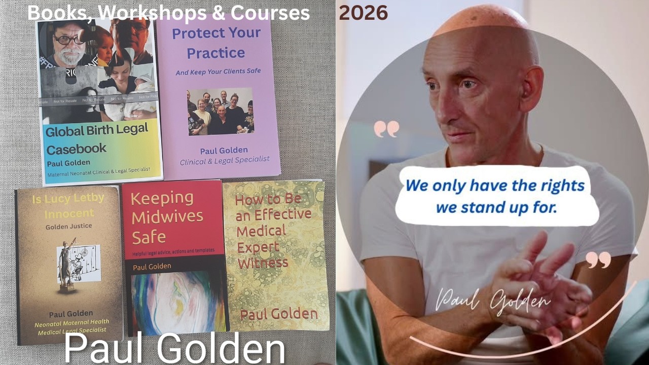 Protect Your Practice legal advice books and courses by Paul Golden #midwifemediator