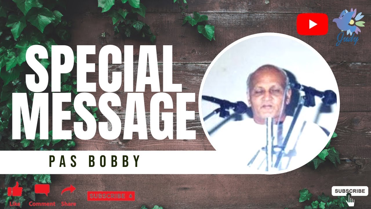 TPM | Special Message | Pas A J Benjamin'