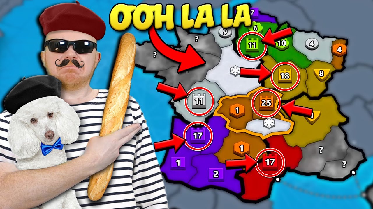 The France Map Is Always a Fiesta