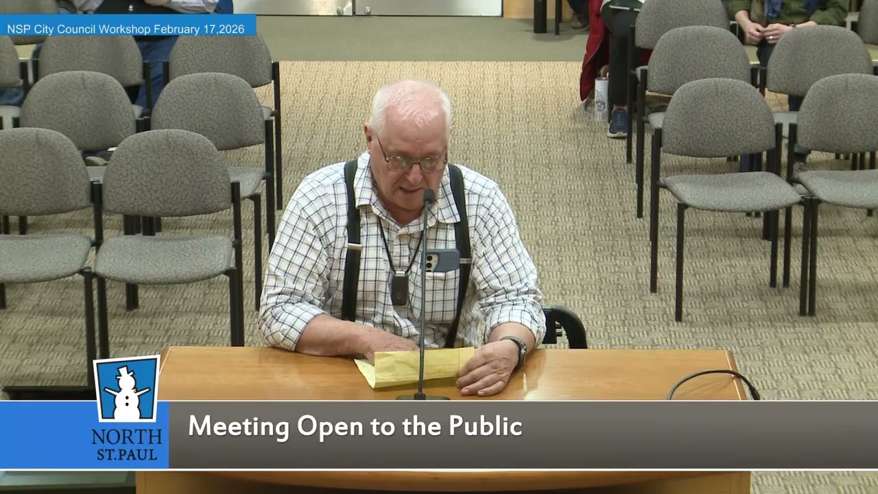 North St. Paul City Council Meeting 2026-02-17