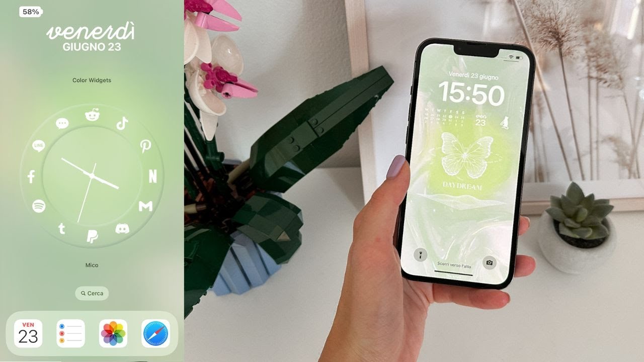 Personalizzare iPhone | Aesthetic Green Theme 💚