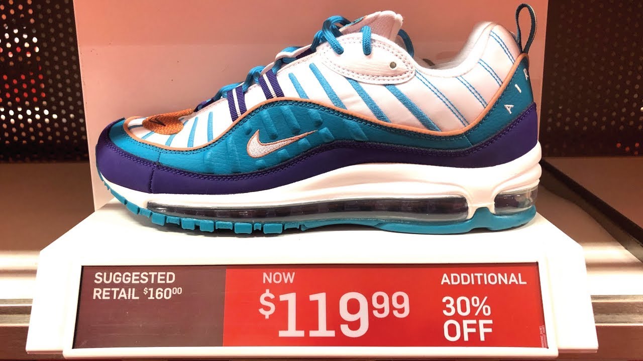 NIKE OUTLET TAX FREE WEEKEND 50+ PAIR HAUL! CHEAP AIR MAX 98!