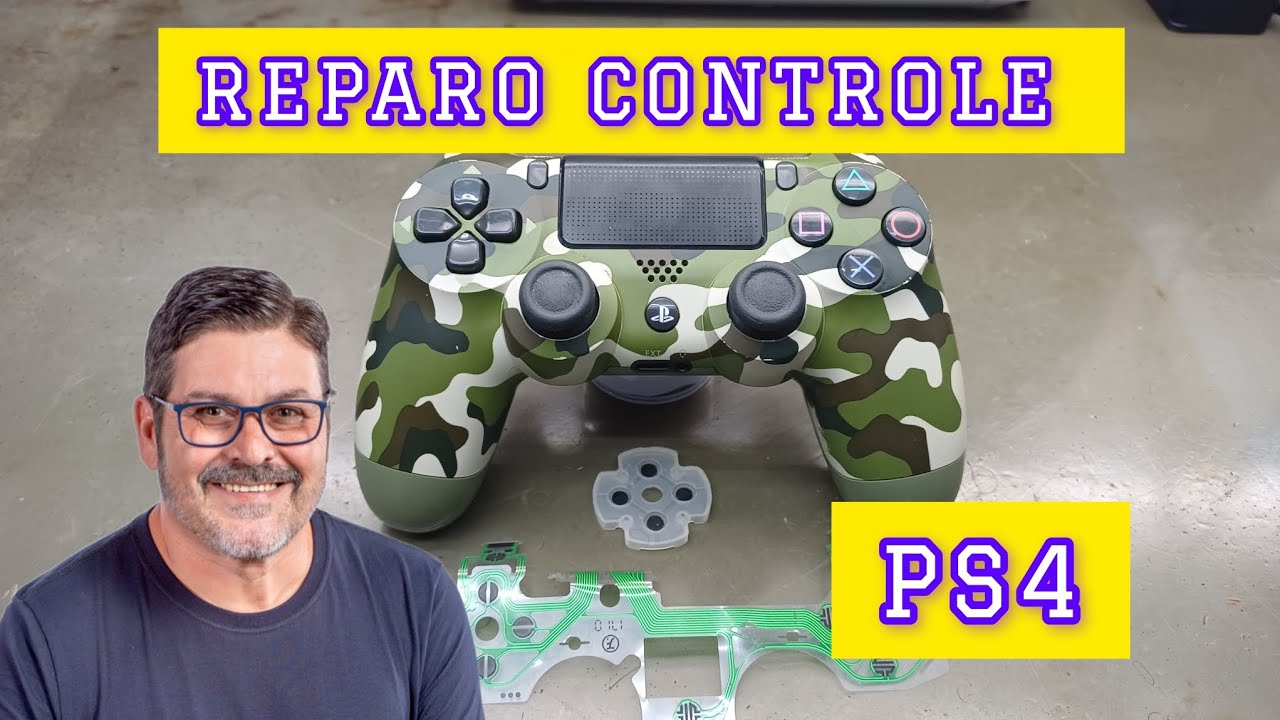 Reparo Controle PS4 - Dia a Dia na Bancada 