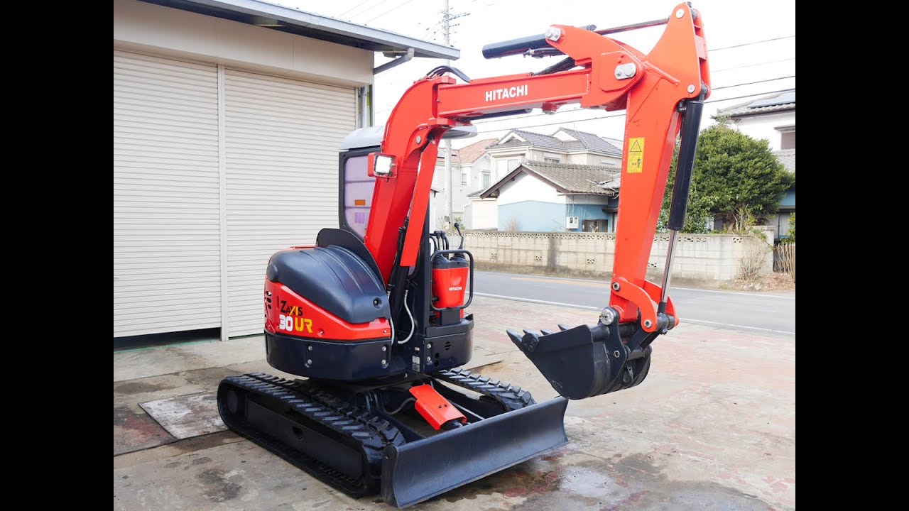 日立　EX30UR-3　ミニユンボ　ミニ油圧ショベル　茨城中古農建機販売