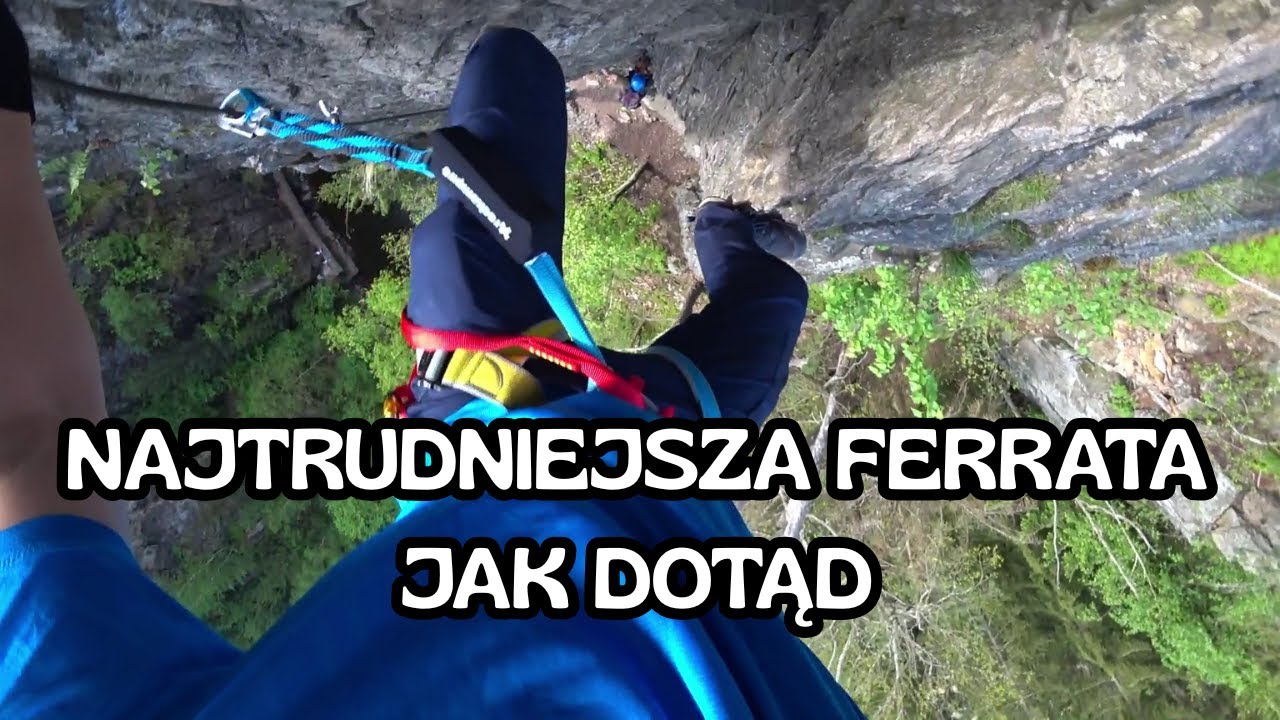 Wodna Brama - 3 czeskie via ferraty o trudności od B do E