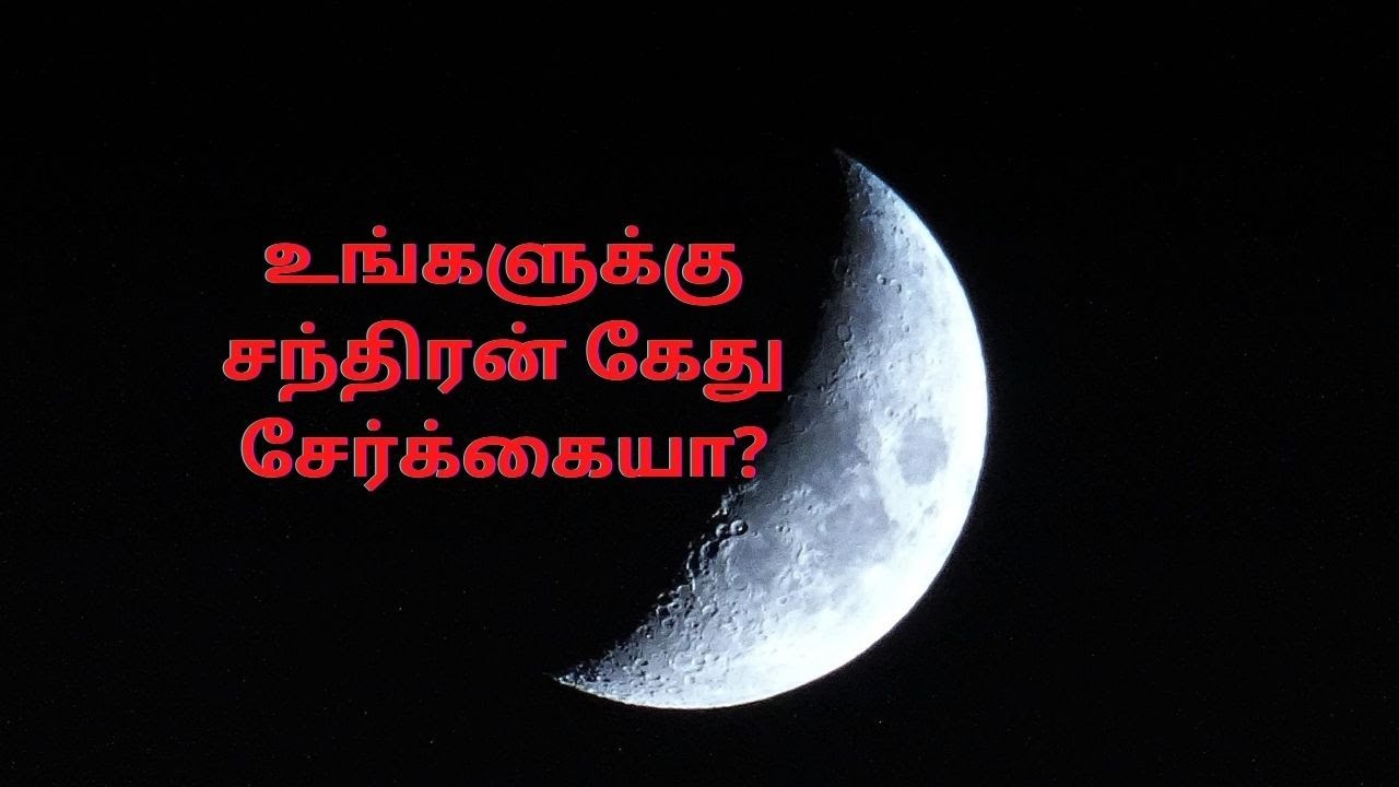சந்திரன் கேது சேர்க்கை | Moon ketu conjunction | Chandran ketu serkai Palanga