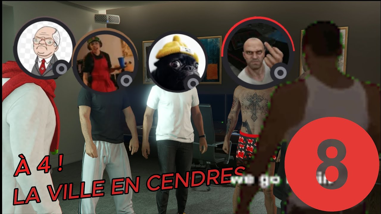 LA VILLE VA CRAMER ! GTA#8 (feat:tout le monde sauf ce gros lard de PAXPACZOB38) GTA5