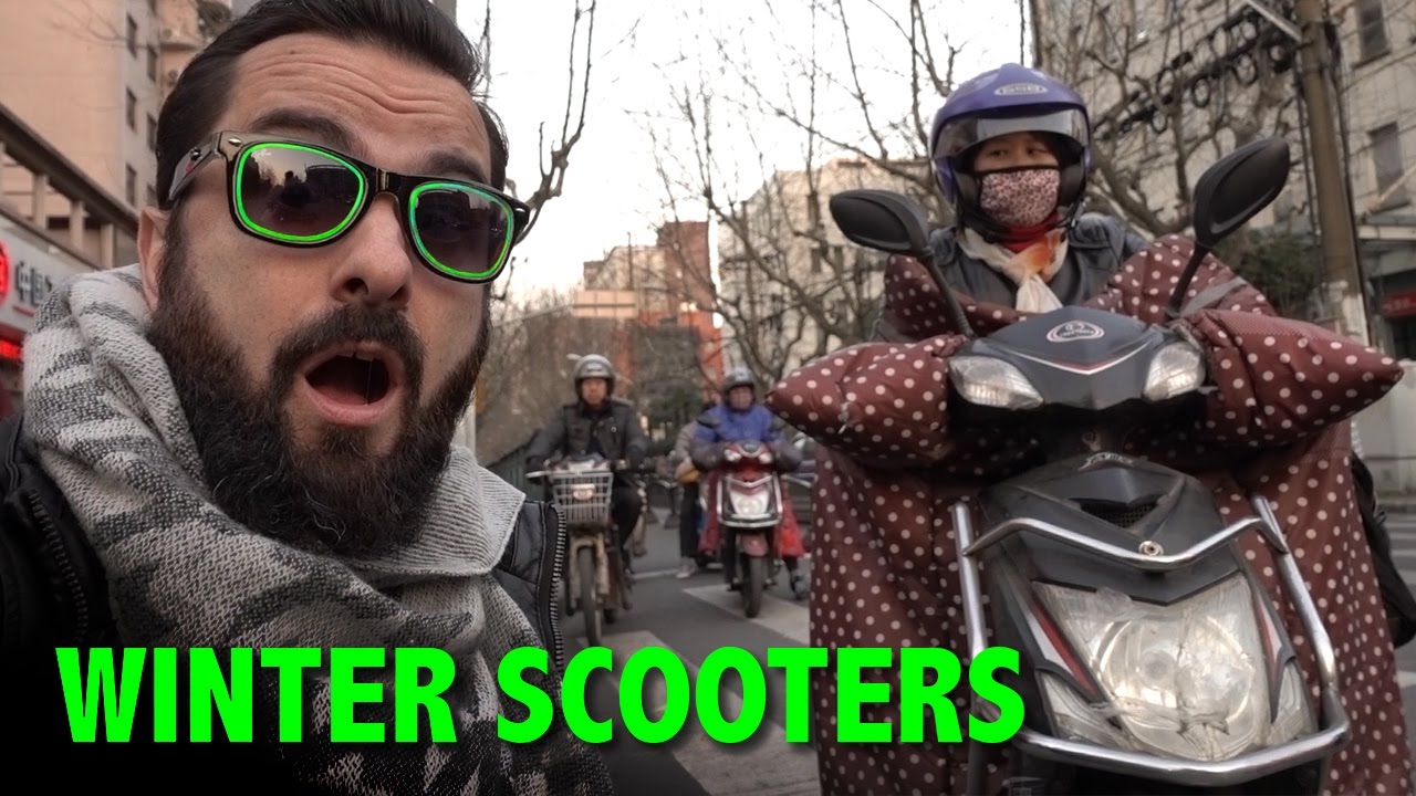The Winter Scooter Transformation That's Taking China by Storm!