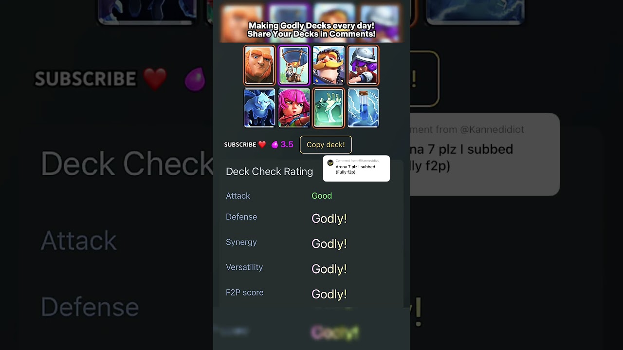 Godly Deck 117 🔥 